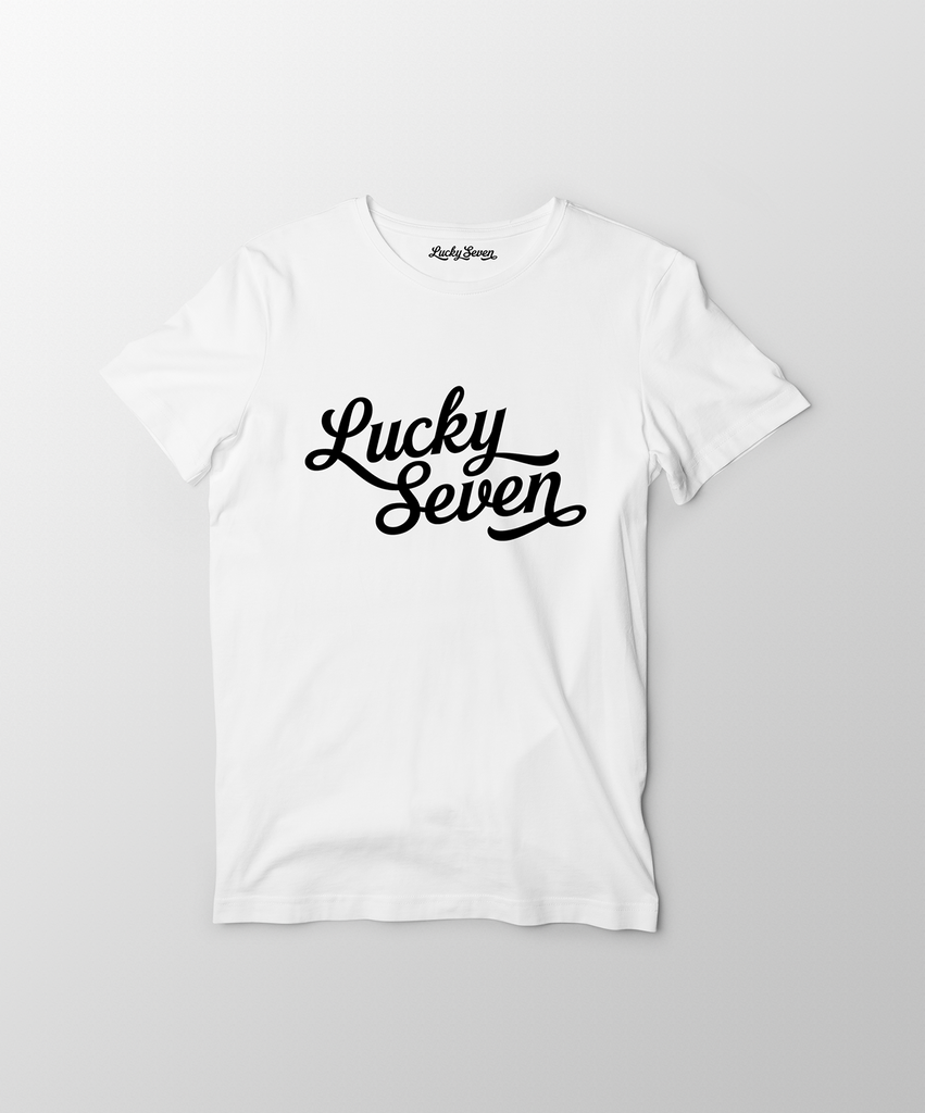 T-shirt Lucky 7 Homme - Long Block V Engine Bike Moto Lucky Seven | S à 5XL - Qualité Premium